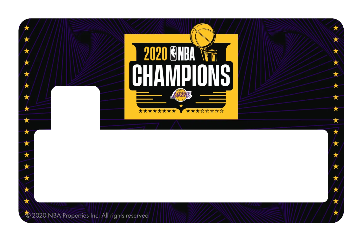 2020 NBA Champions: Los Angeles Lakers (B)