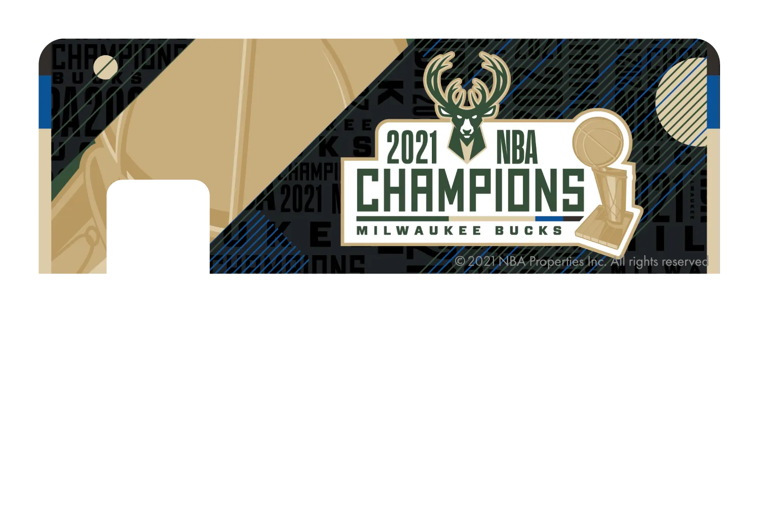2021 NBA Champions: Milwaukee Bucks - Fear the Deer