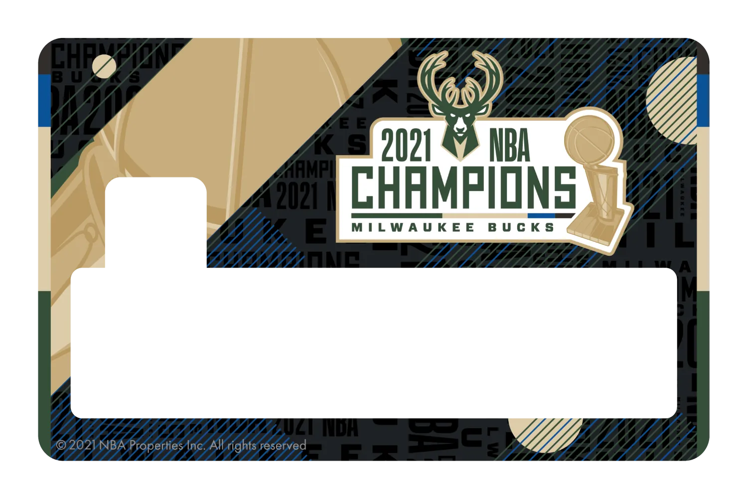 2021 NBA Champions: Milwaukee Bucks - Fear the Deer