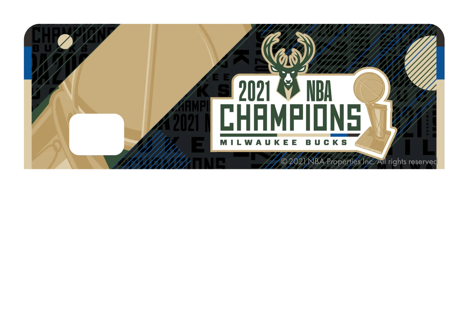 2021 NBA Champions: Milwaukee Bucks - Fear the Deer