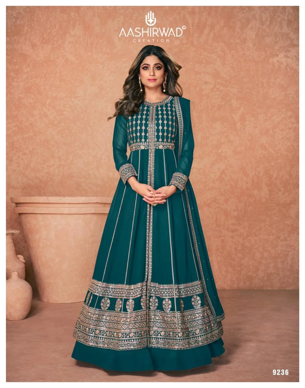 Aashirwad Jannat 9234-9238 Series Salwar Suit