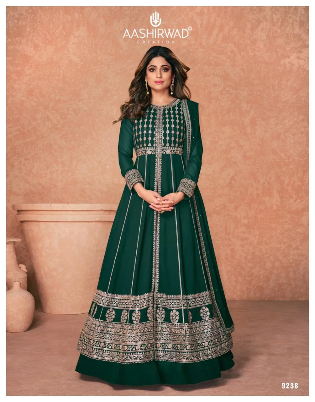 Aashirwad Jannat 9234-9238 Series Salwar Suit