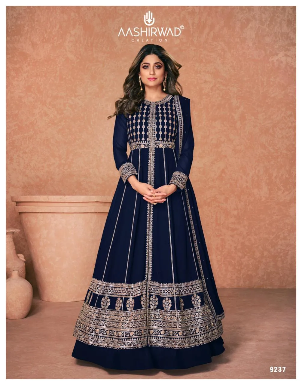 Aashirwad Jannat 9234-9238 Series Salwar Suit
