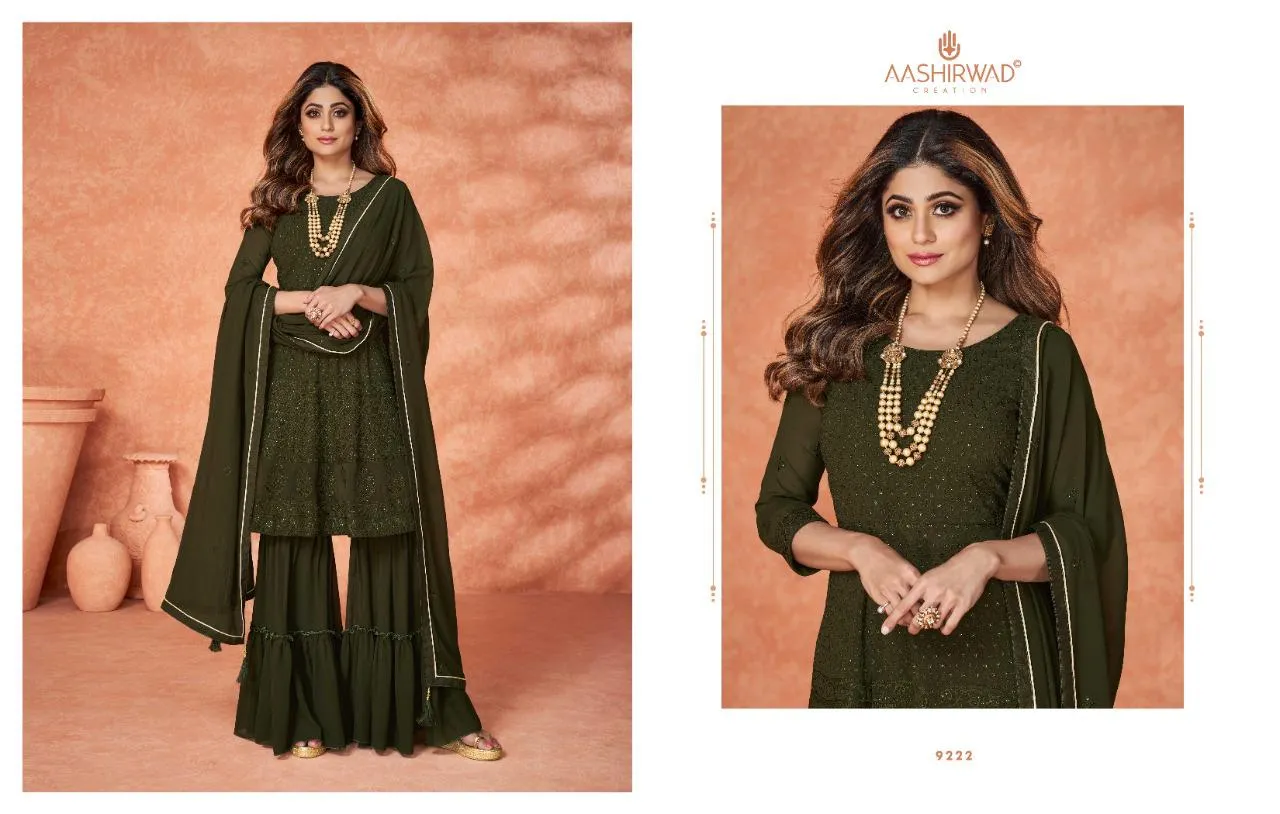 Aashirwad Kashish 9219 Series Designer Salwar Suits