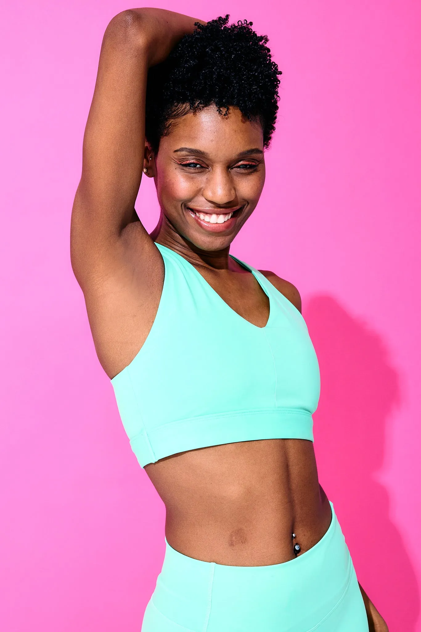 Action Sports Bra in Mint