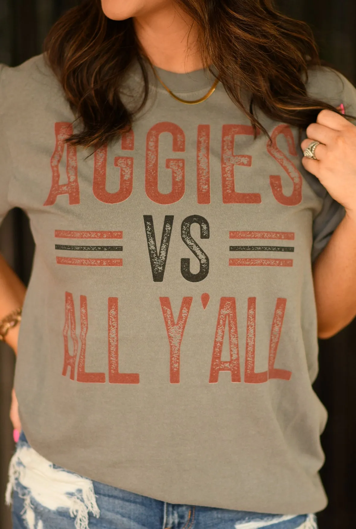 Aggies vs. Everyone T-Shirt: Enhanced Design