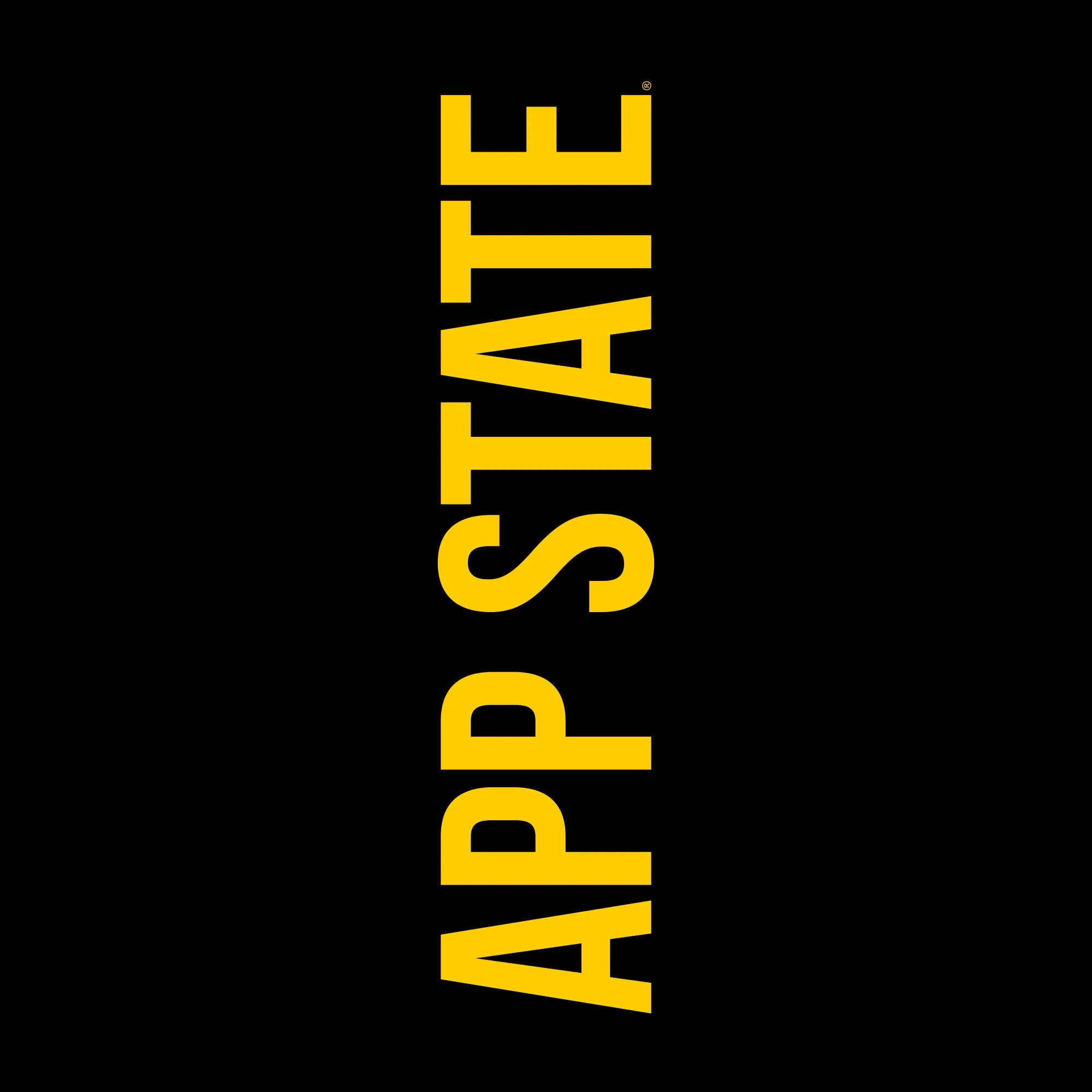 App State Mountaineers Super Block Sweatpants - Black