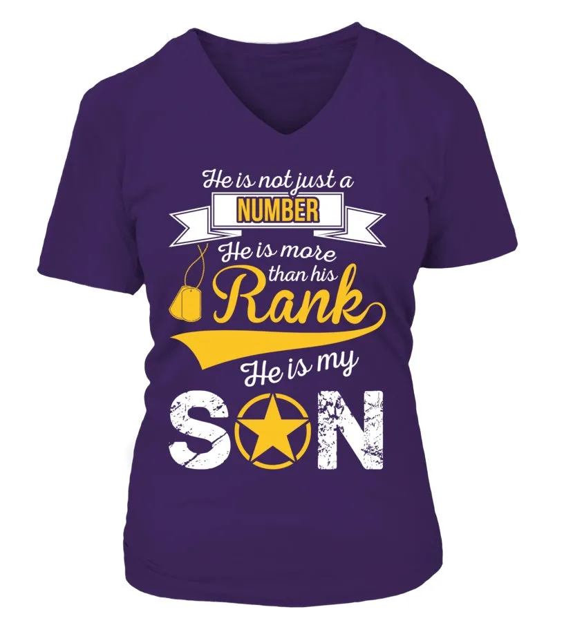 Army Mom More Than Rank T-shirts