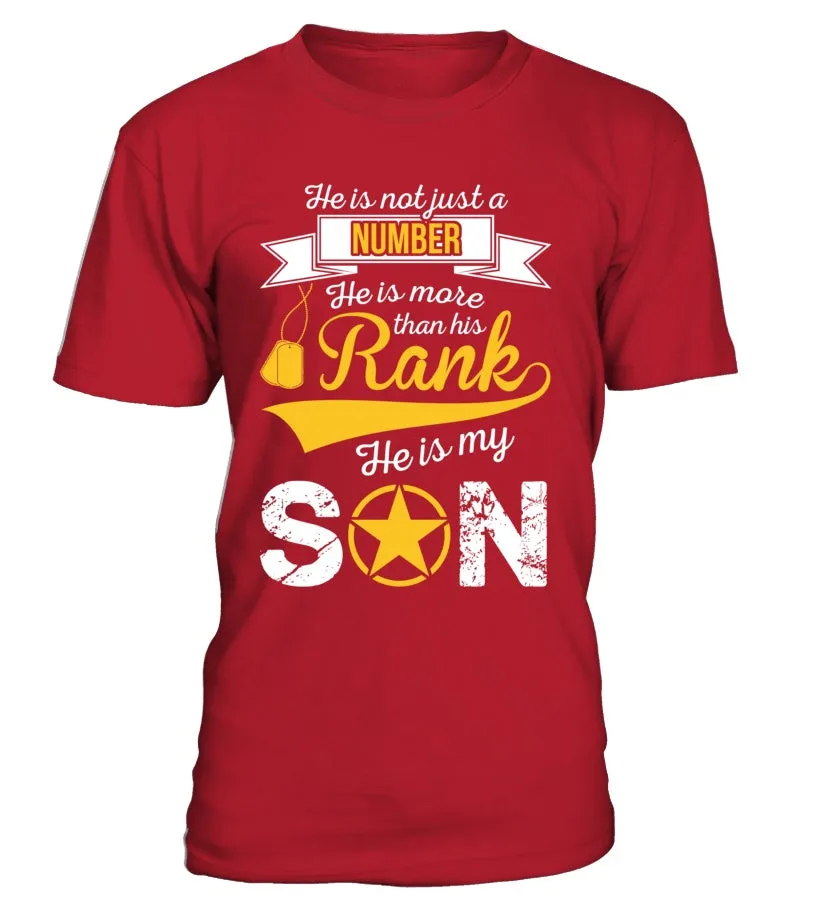 Army Mom More Than Rank T-shirts