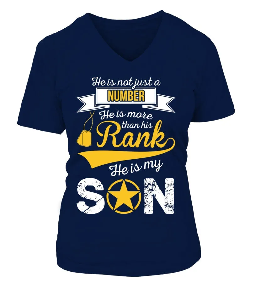 Army Mom More Than Rank T-shirts