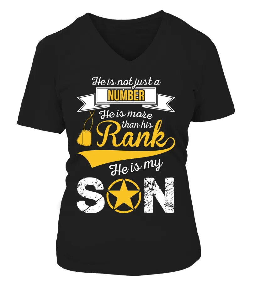 Army Mom More Than Rank T-shirts