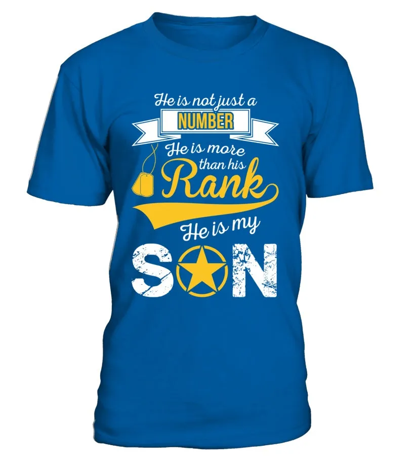 Army Mom More Than Rank T-shirts