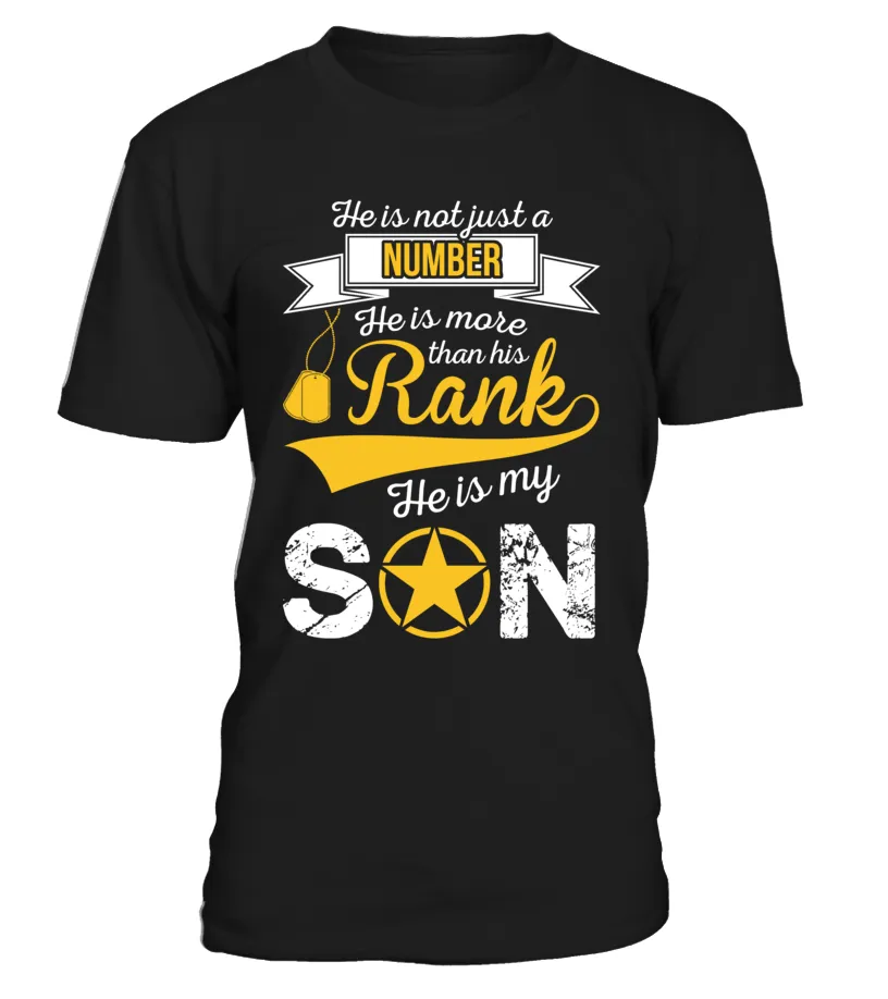 Army Mom More Than Rank T-shirts