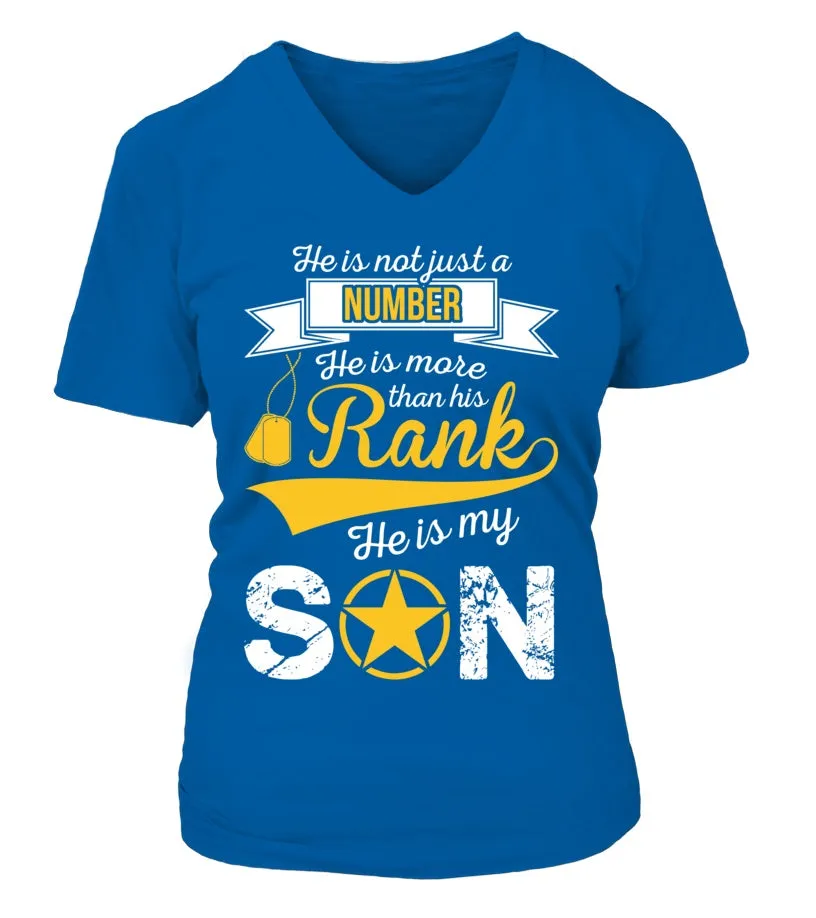 Army Mom More Than Rank T-shirts