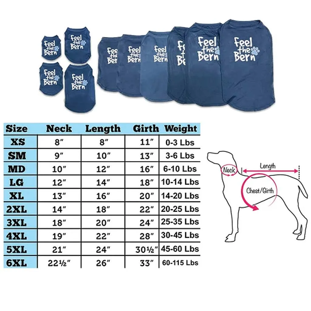 Bernie Sanders Dog T-Shirt