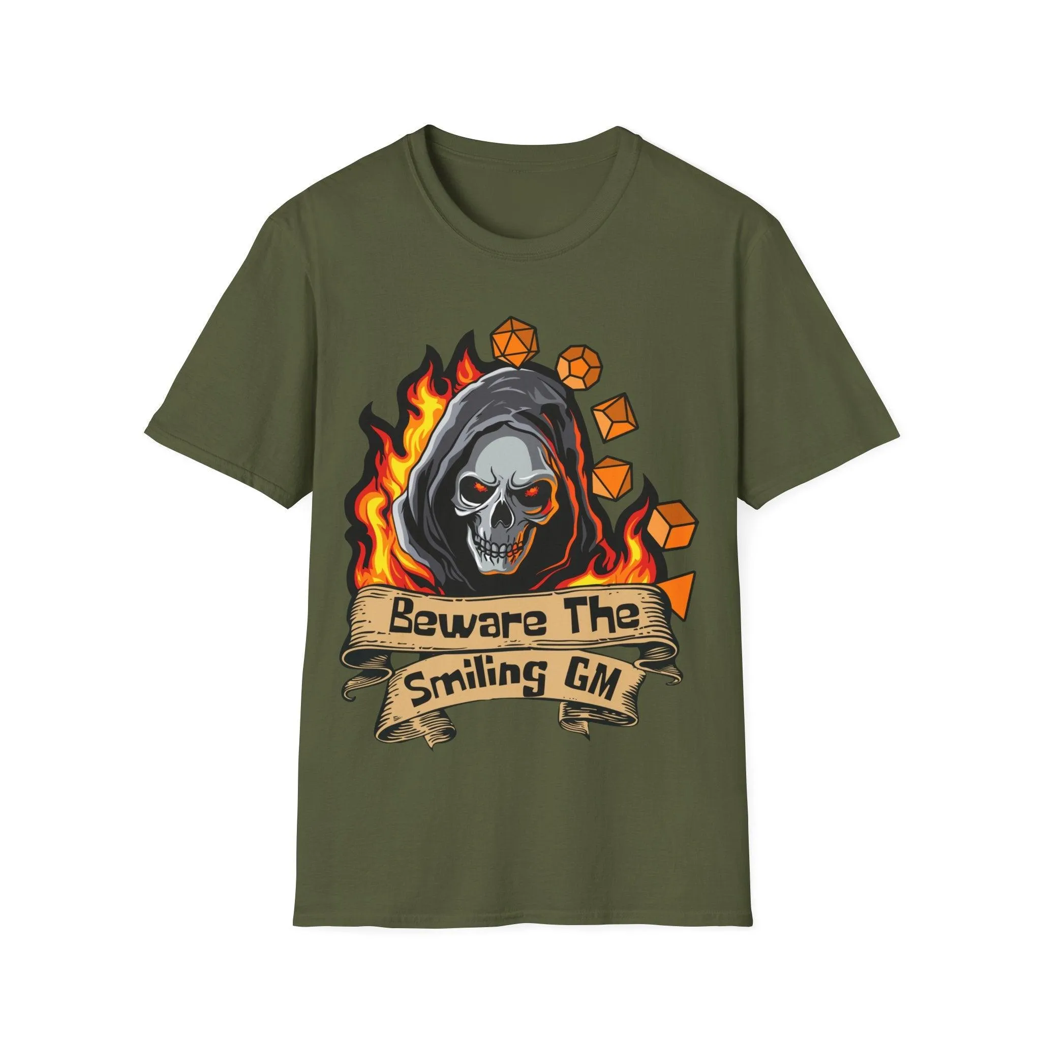 Beware The Smiling GM Shirt - Unisex Softstyle T-Shirt