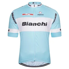 Bianchi Retro Jersey Short Sleeve Mint