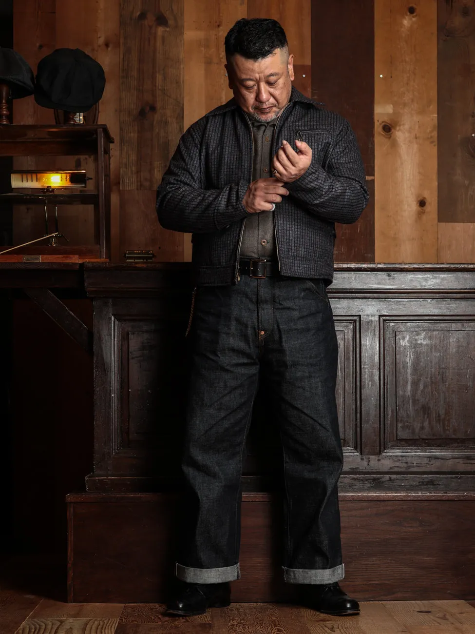 【のこりわずか】BLD111 PLAIN SUPERIOR SPORTS JACKET