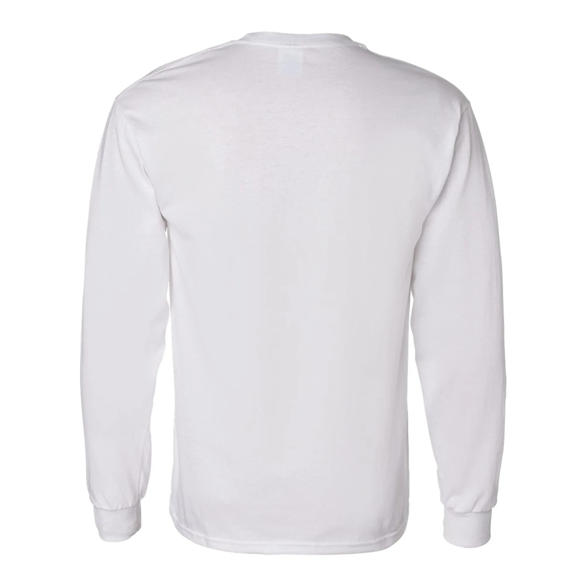 Brandeis Judges Primary Logo Long Sleeve - White