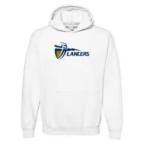 California Baptist University Lancers Primary Logo Hoodie - White