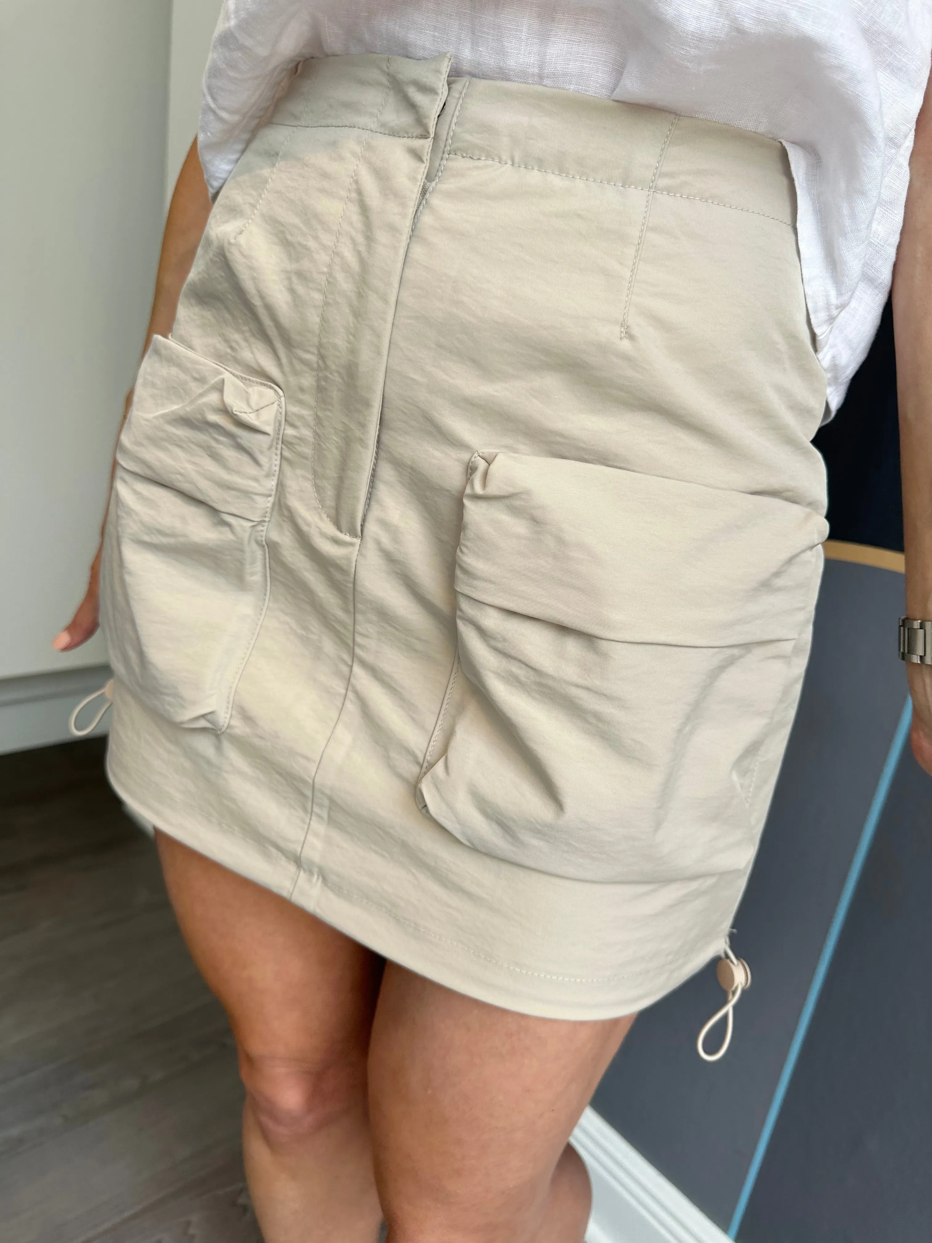 Cargo Mini Skirt