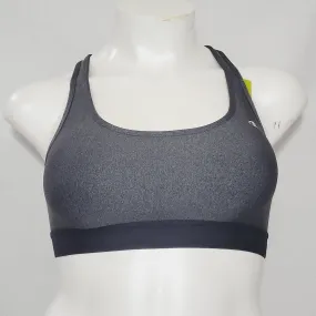 Champion 6715 Absolute Workout II Wire Free Sports Bra LARGE Granite Heat Gray