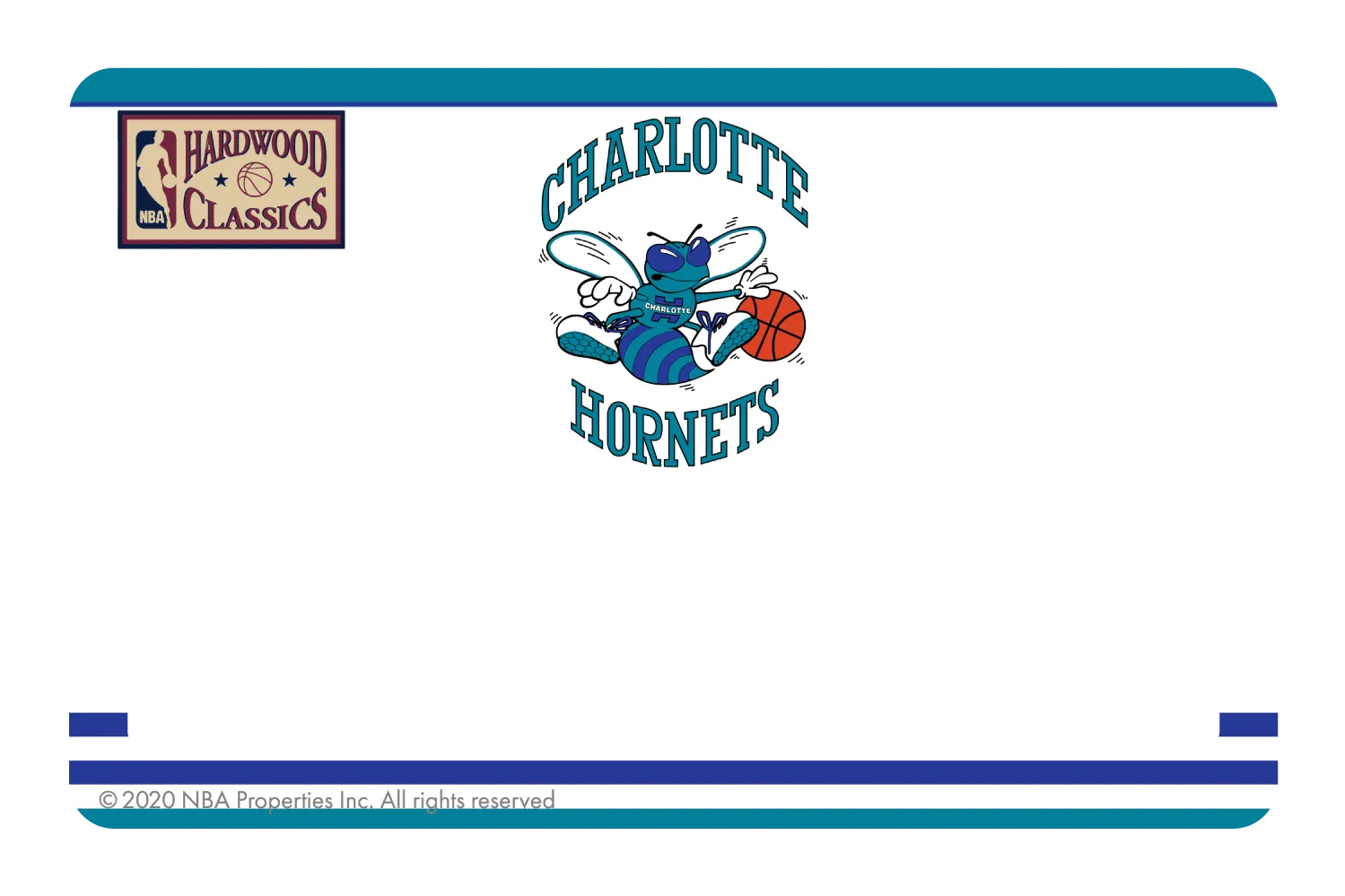 Charlotte Hornets: Home Warmups Hardwood Classics