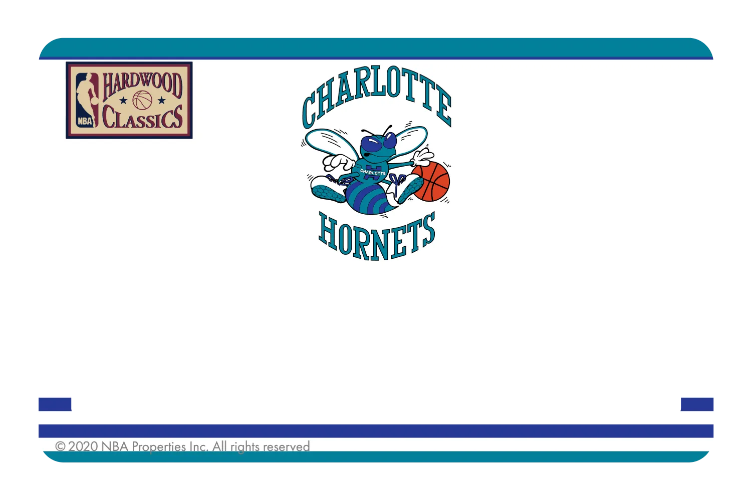 Charlotte Hornets: Home Warmups Hardwood Classics