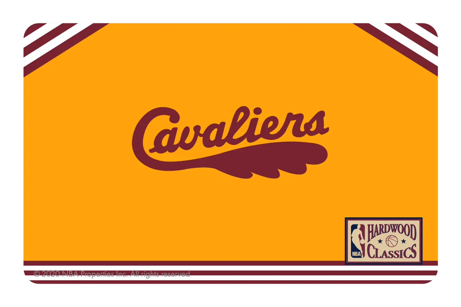 Cleveland Cavaliers: Away Warmups Hardwood Classics