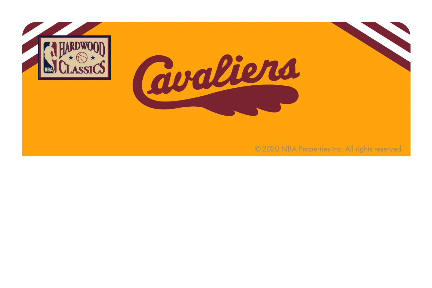 Cleveland Cavaliers: Away Warmups Hardwood Classics