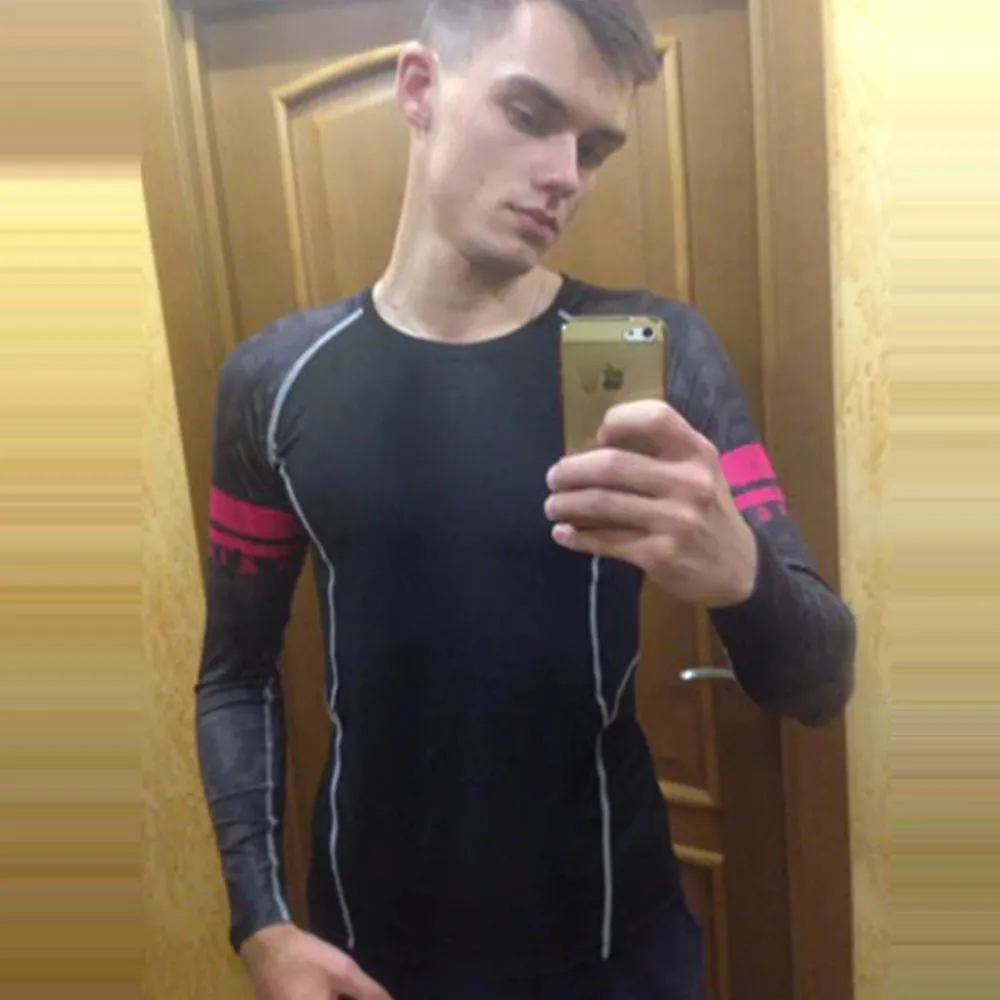 Crimson Abstract 2 Long Sleeve No Gi BJJ Compression Rash Guard, Leggings & Shorts for Jiu Jitsu, MMA, Grappling & Wrestling Kit