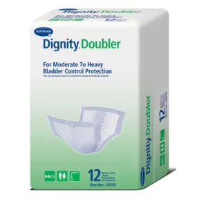 Dignity Doubler Pads, Extra-Large, Pack of 12