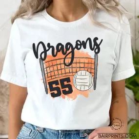 Dragons Volleyball Tshirt