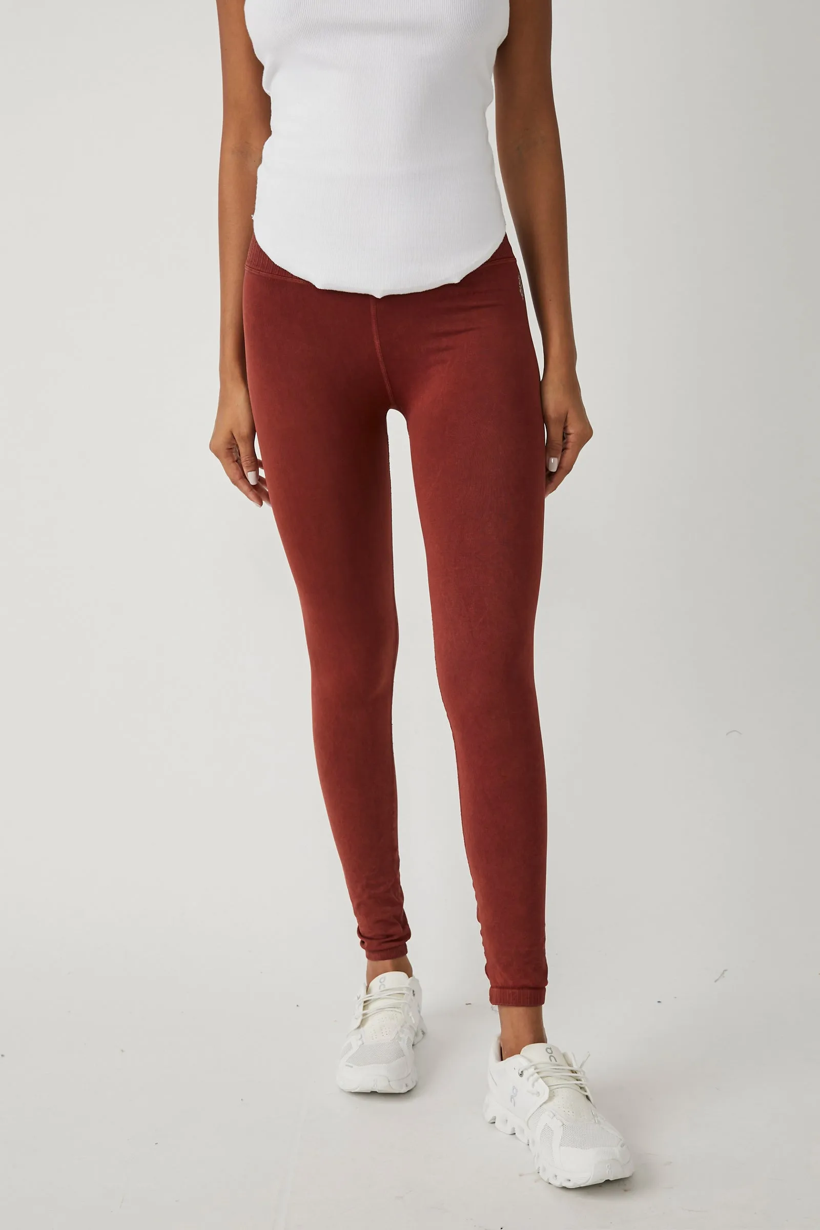 Free People Movement High-Rise 7/8 Length Good Karma Leggings