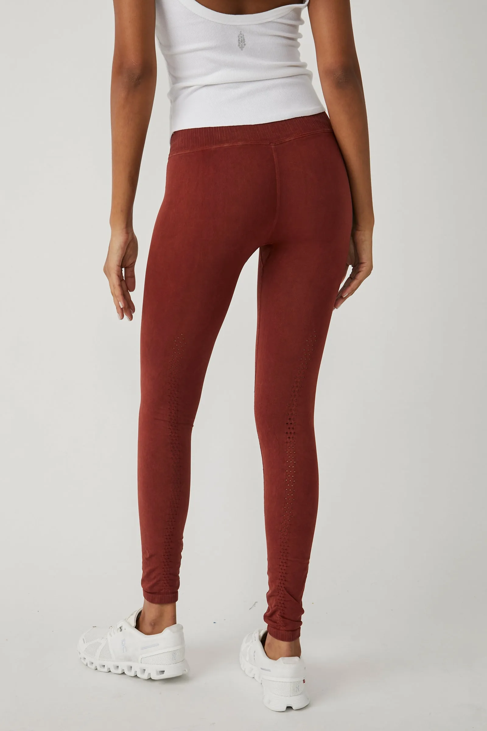Free People Movement High-Rise 7/8 Length Good Karma Leggings