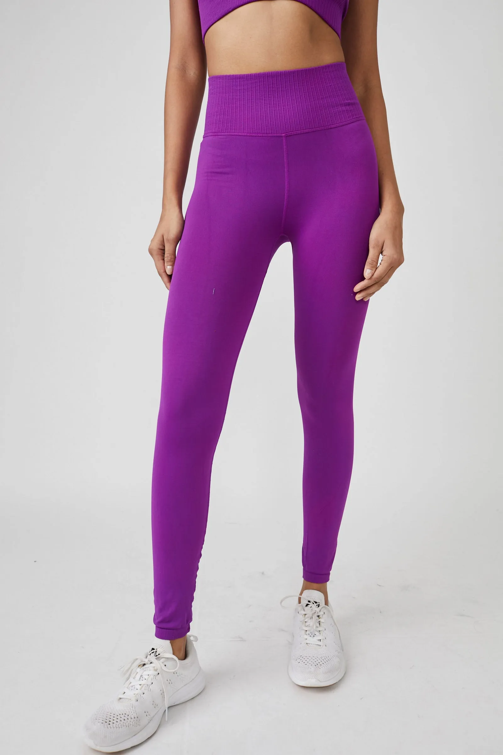 Free People Movement High-Rise 7/8 Length Good Karma Leggings