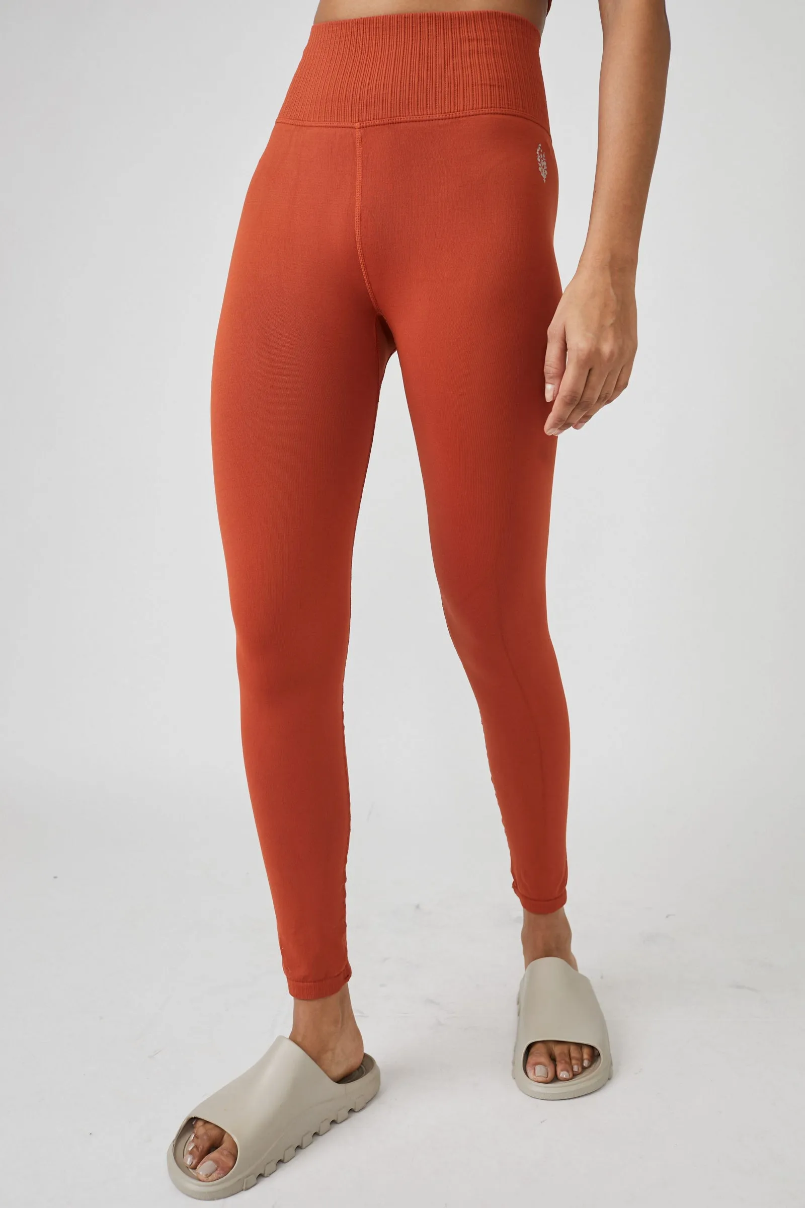 Free People Movement High-Rise 7/8 Length Good Karma Leggings