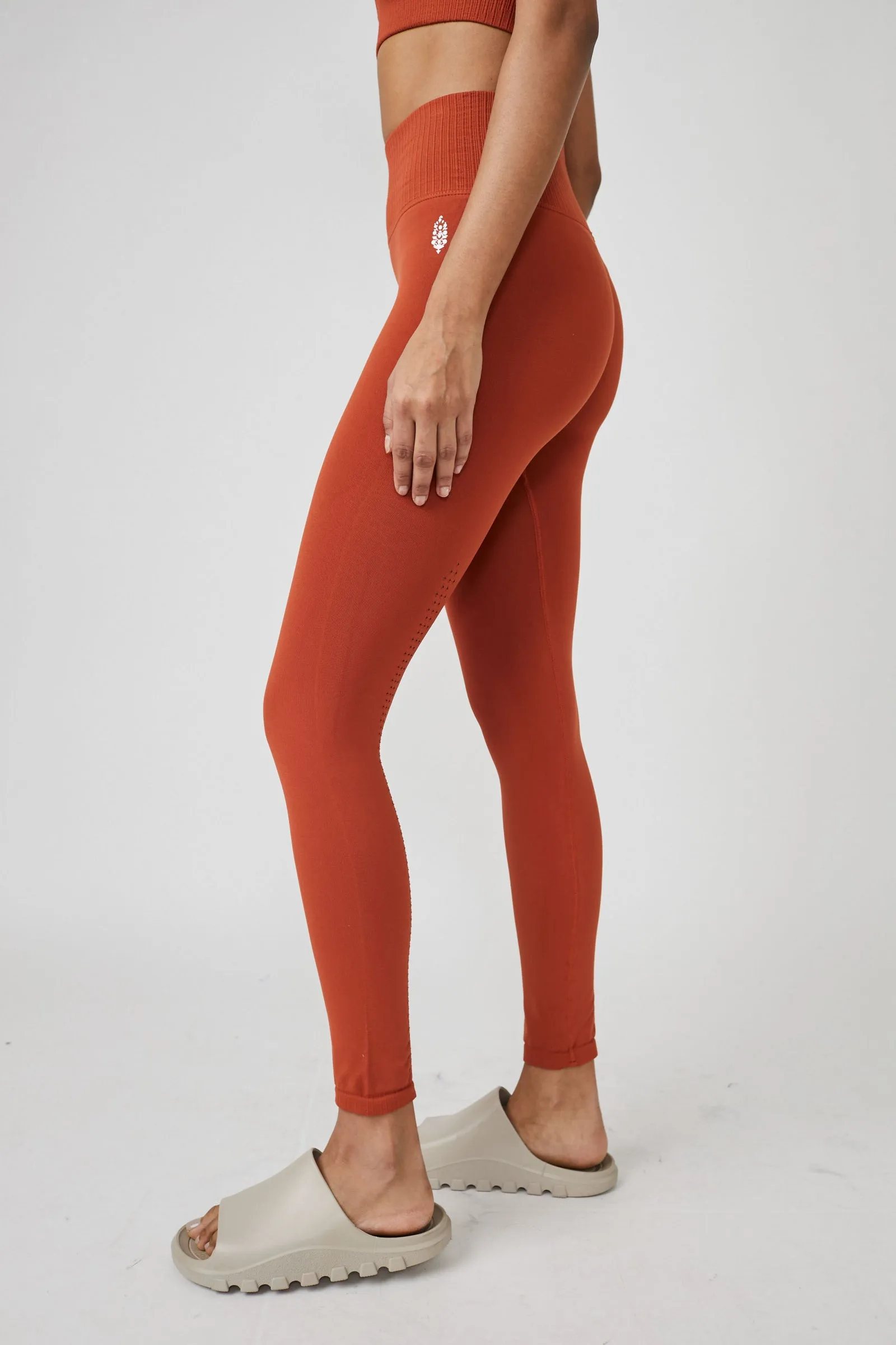 Free People Movement High-Rise 7/8 Length Good Karma Leggings