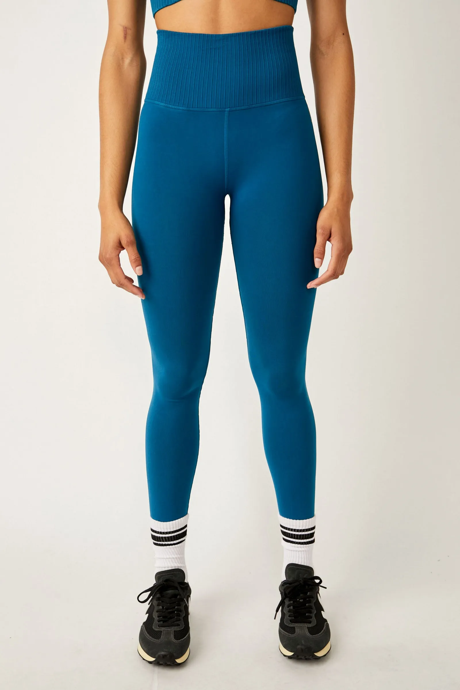 Free People Movement High-Rise 7/8 Length Good Karma Leggings
