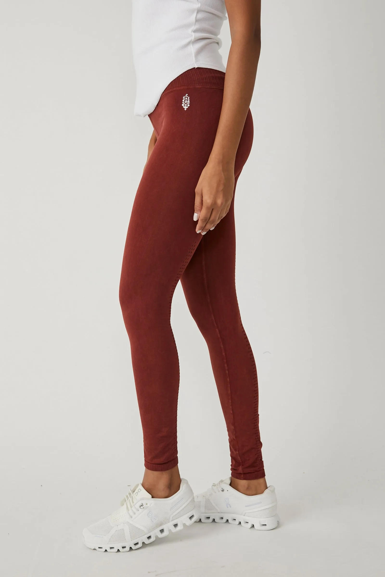Free People Movement High-Rise 7/8 Length Good Karma Leggings