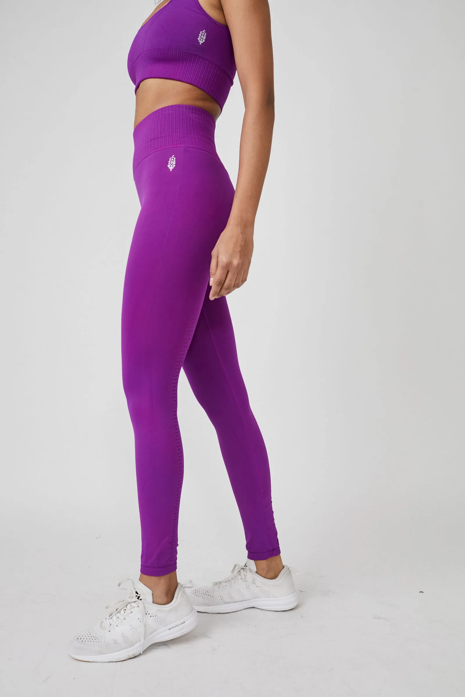 Free People Movement High-Rise 7/8 Length Good Karma Leggings