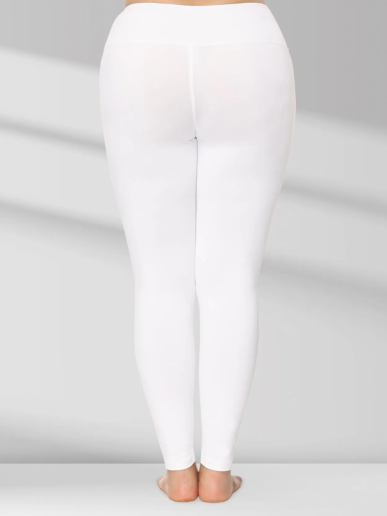 Full Length Yoga Pants Sports Leggings White