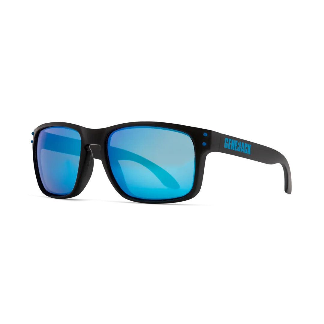 Genejack Sunglasses | Black/Blue