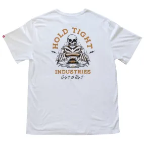 Grip It & Rip It White Mens T-Shirt