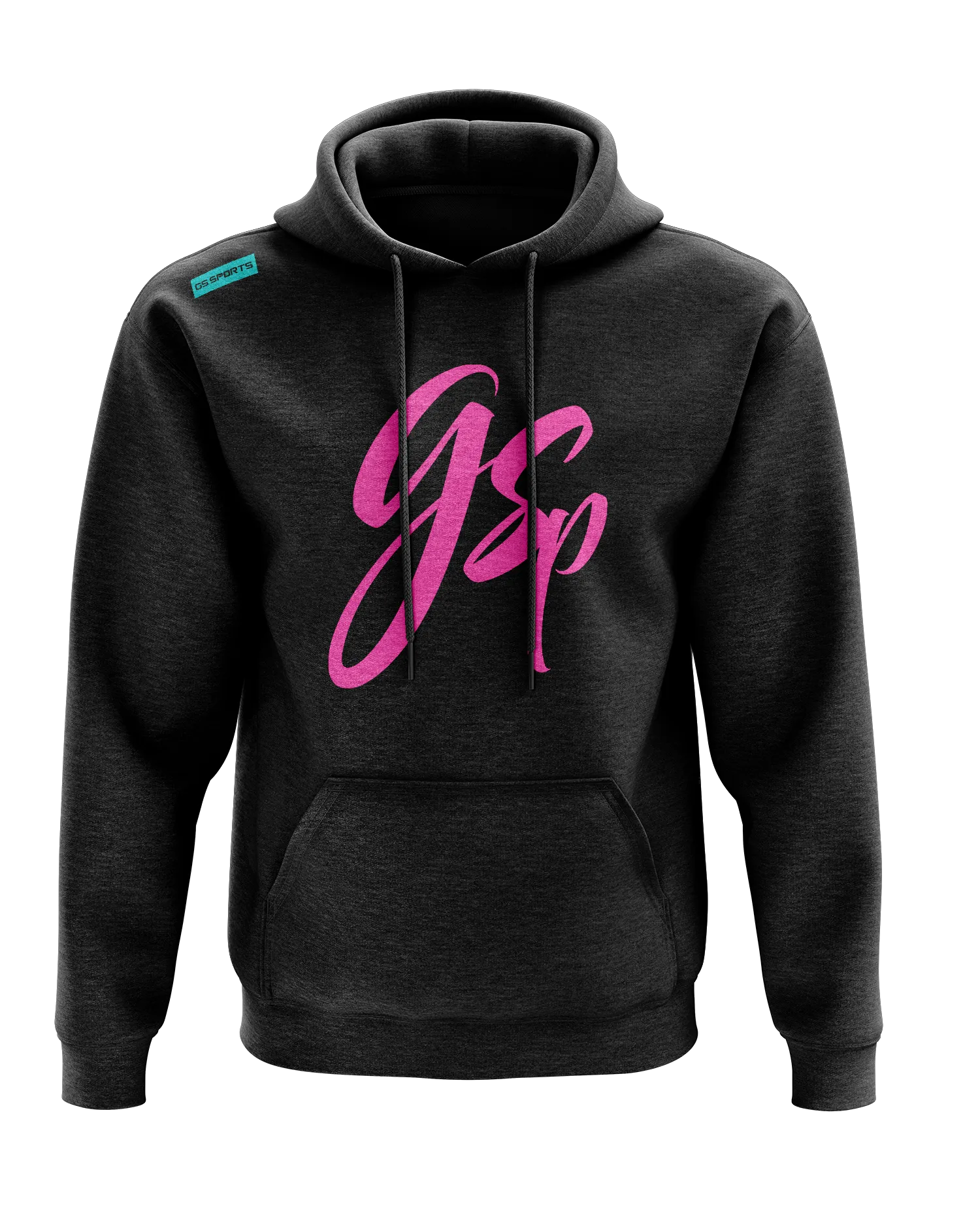GSP Scripted Pink Teal Unisex Hoodie