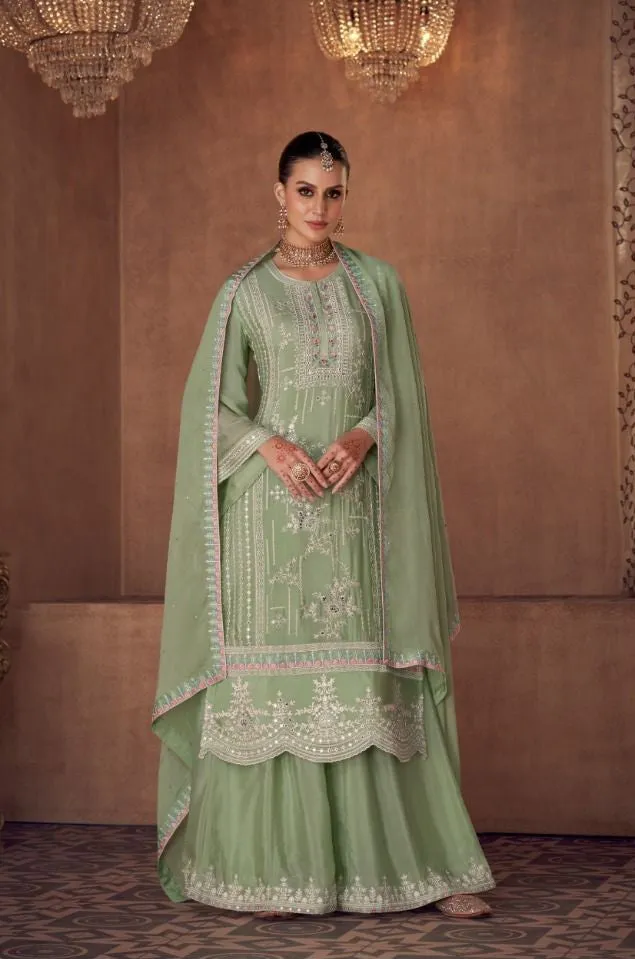 Gulkayra Designer Vaani 7195 Series Designer Suit