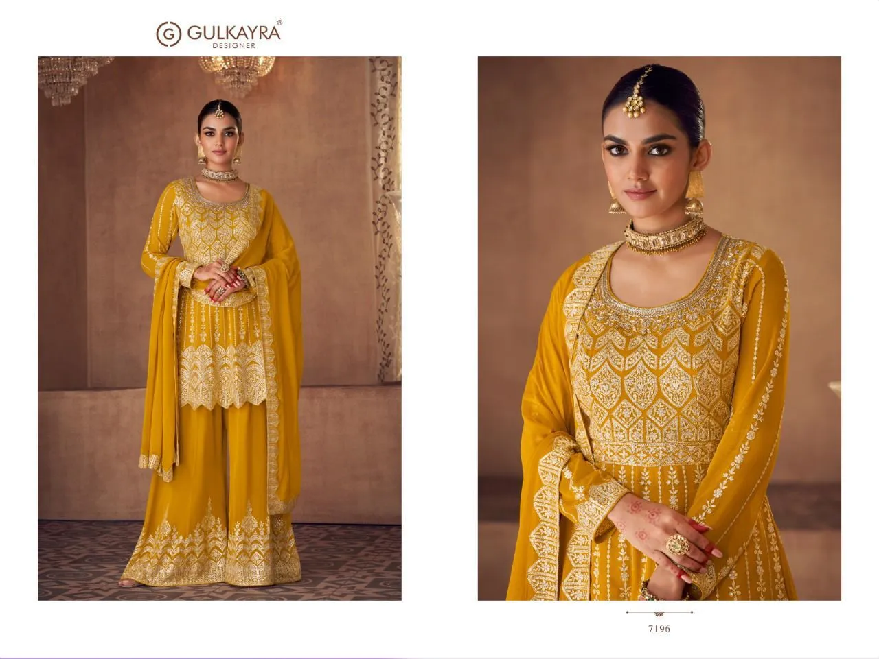 Gulkayra Designer Vaani 7195 Series Designer Suit