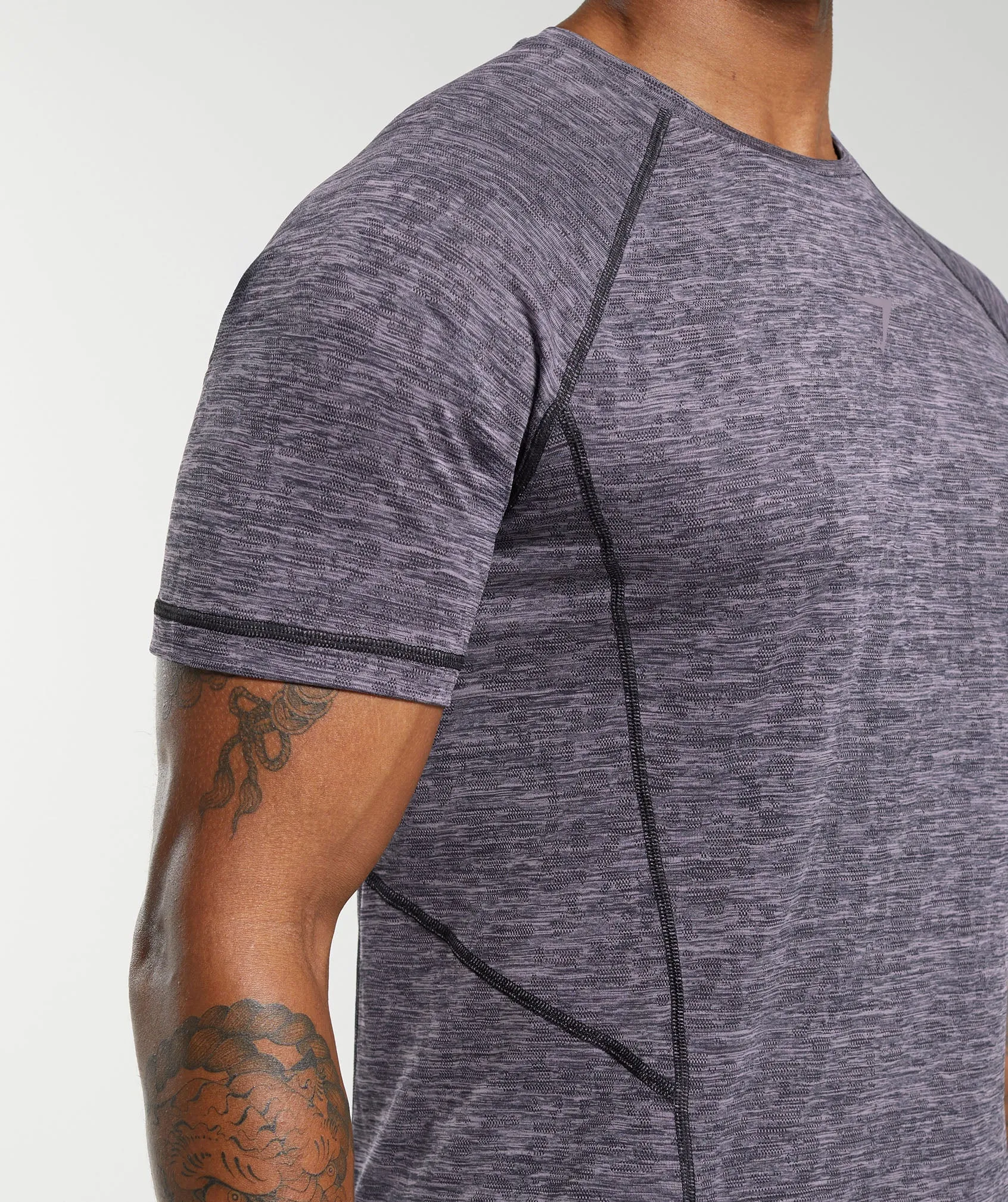 Gymshark Apex T-Shirt - Fog Purple/Black