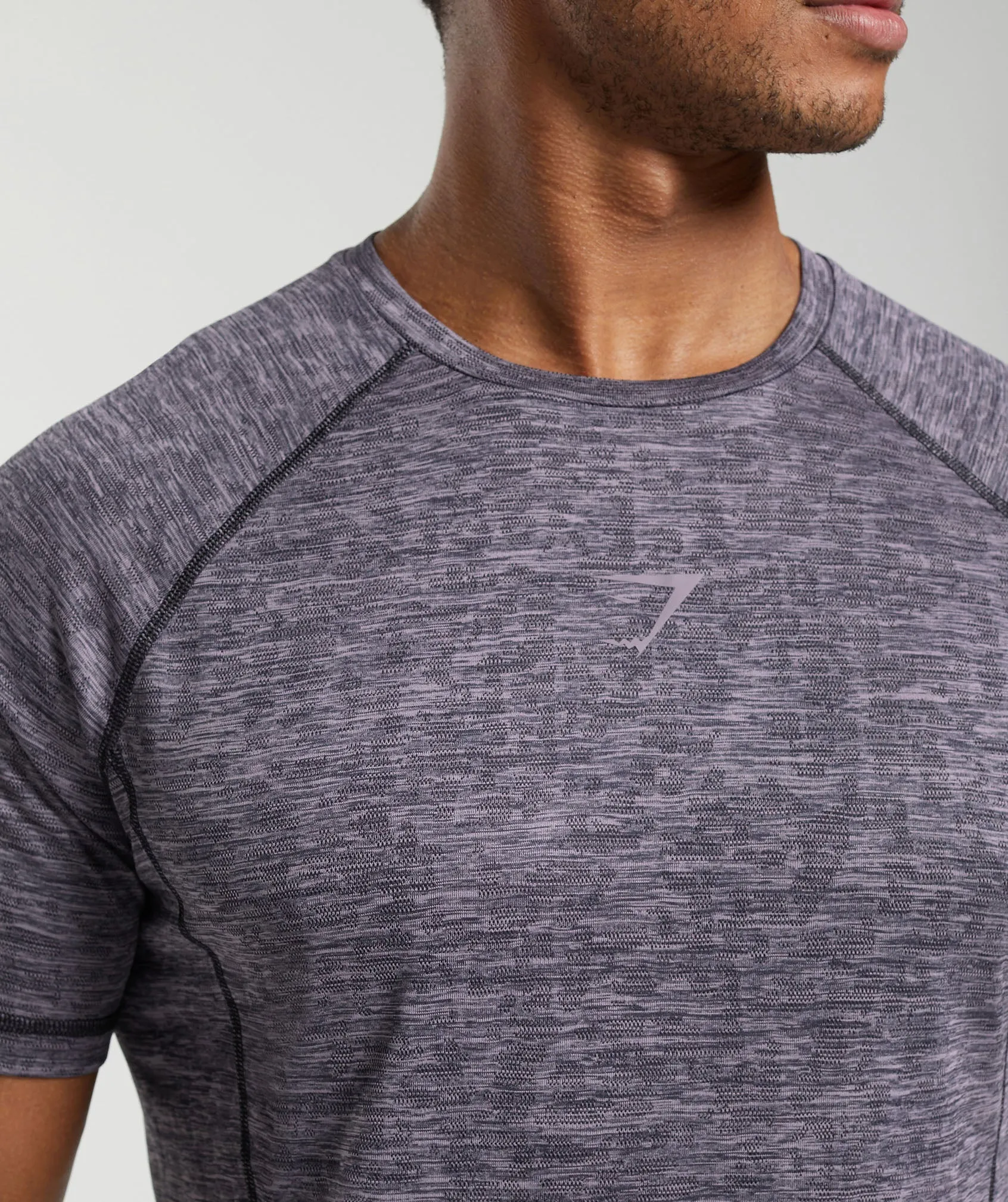 Gymshark Apex T-Shirt - Fog Purple/Black