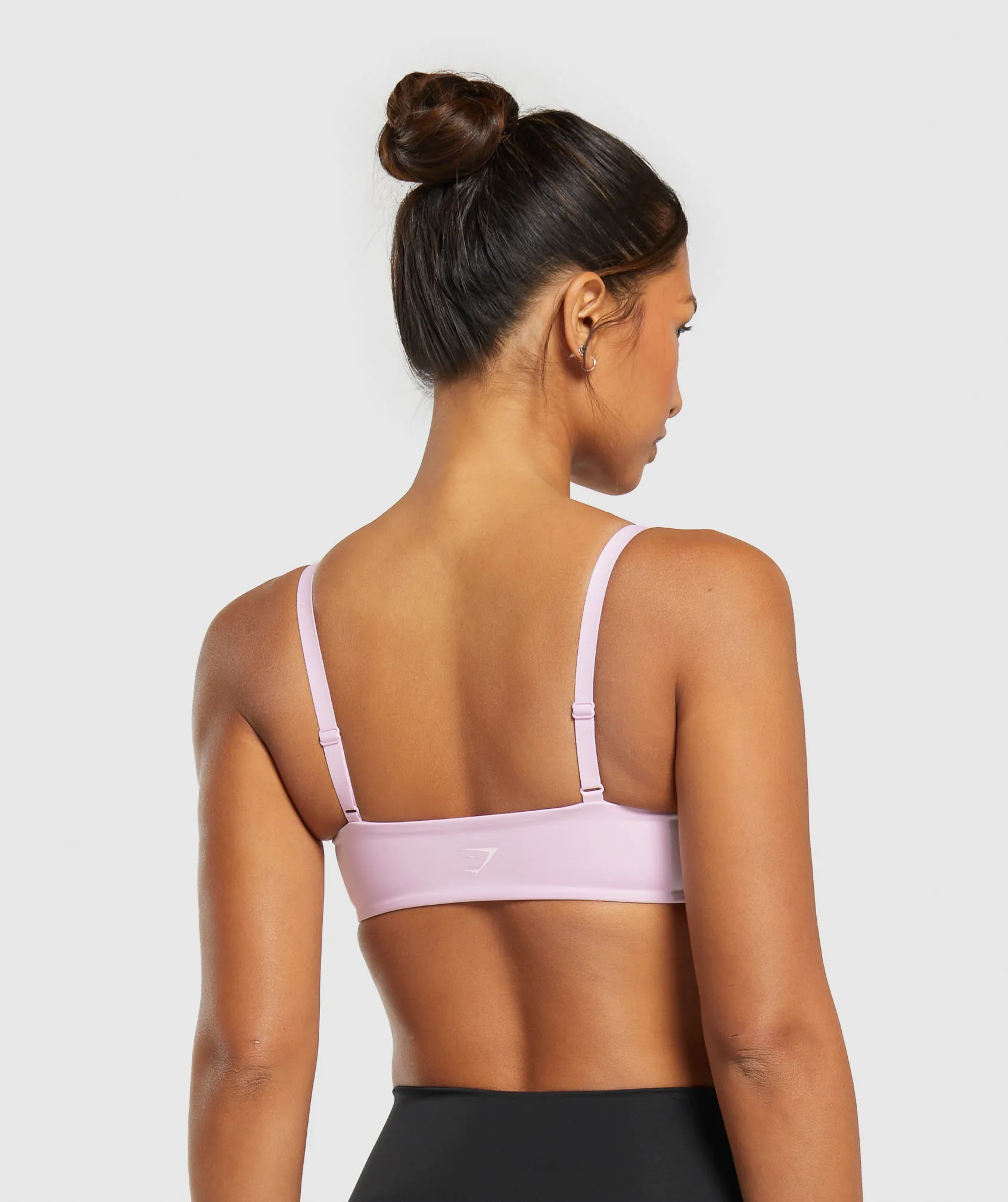 Gymshark Elevate Twist Front Bralette - Lemonade Pink